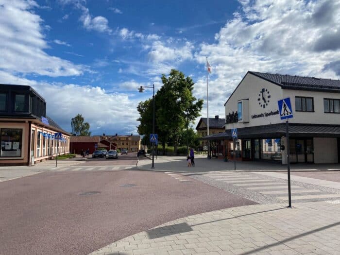Leksand, Dalarna, Sweden, Leksands sparbank