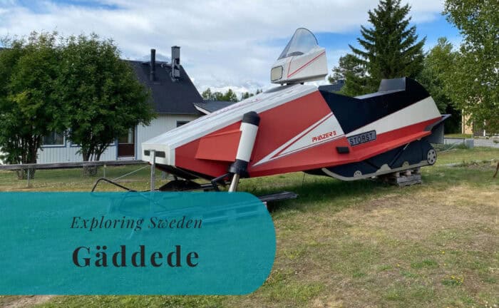 Gäddede, Jämtland, Exploring Sweden