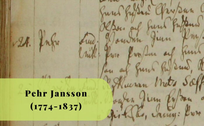 Pehr Jansson, 1774-1837, Drävle, Altuna