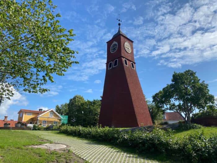 Öregrund, Uppland, Sweden, Clock Tower