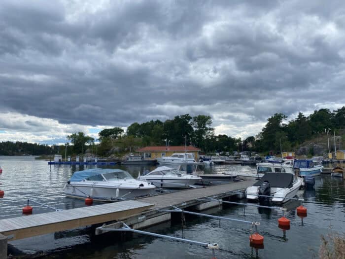 Furusund, Uppland, Sweden, Marina