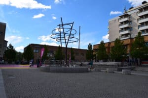 Kista, Stockholm, Sweden, Kista Torg, สตอกโฮล์ม สวีเดน