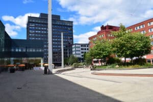 Kista, Stockholm, Sweden, Jan Stenbecks Torg, Sztokholm, Szwecja