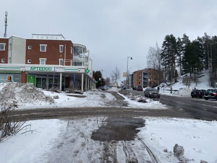 Mäntsälä, Uusimaa, Finland, Winter, Travel, Snow, Apteekki