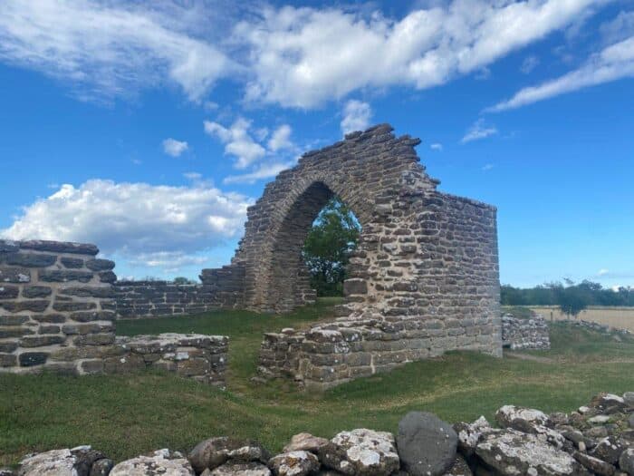 Borg, Öland, Sweden, Kapellruin, Chapel Ruin
