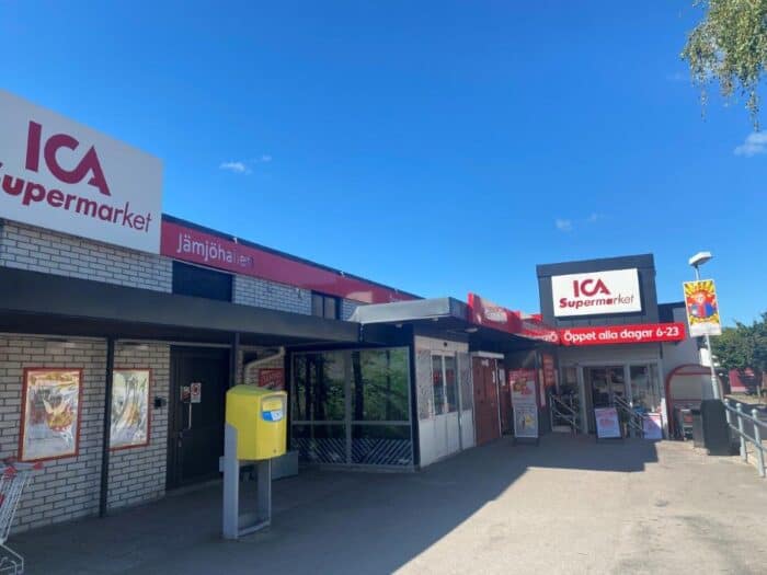 Jämjö, Blekinge, Sweden, Jämjöhallen, Ica Supermarket