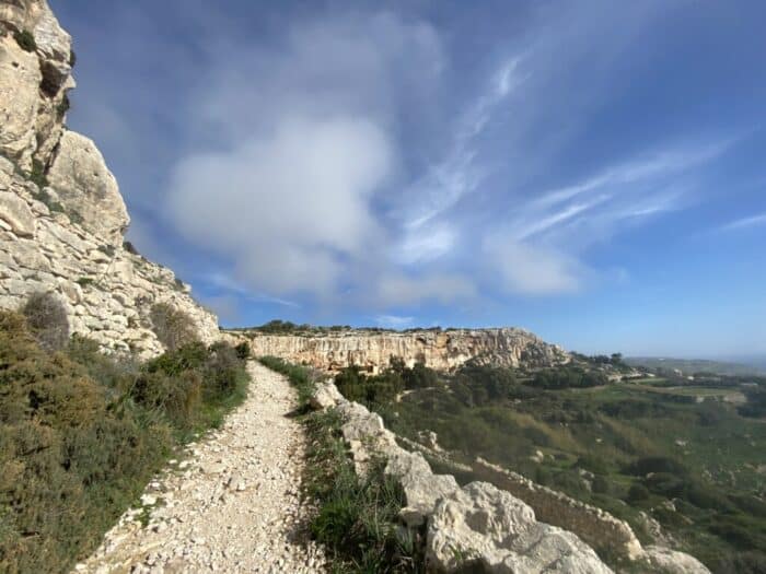 Hike from Blue Grotto to Dingli Cliffs, Malta, Hike to Dingli Cliffs