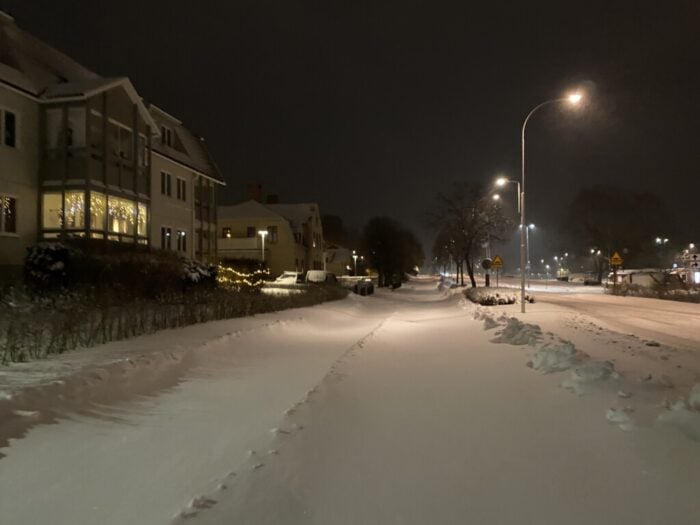 Vagnhärad, Sweden, Snowstorm, Hike