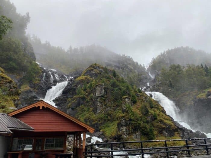 Låtefossen, Hardanger, Vestland, Norway