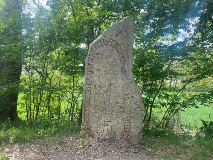 Trostorp, Södermanland, Sweden, Runestone, Runsten