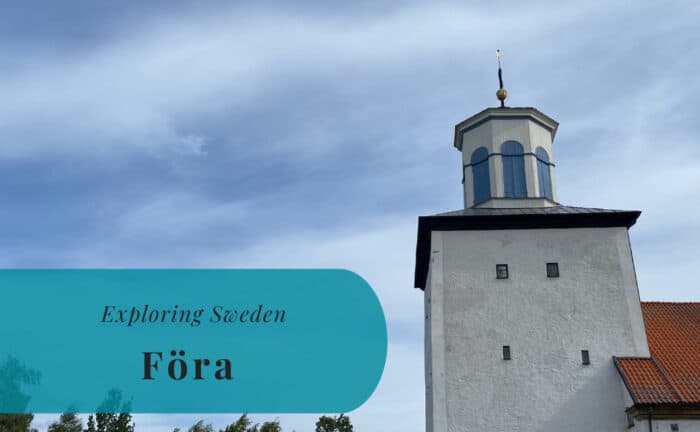Föra, Öland, Exploring Sweden
