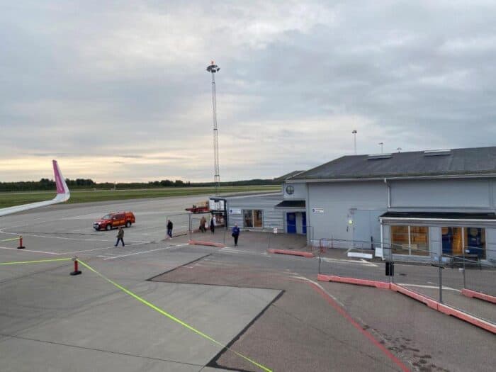 Gdańsk, Poland, A Late Summer Visit, Stockholm Skavsta Airport, Nyköping