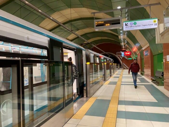 Sofia, Bulgaria, Metro, Tunnelbana