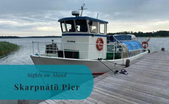Skarpnåtö Pier, Sights on Åland
