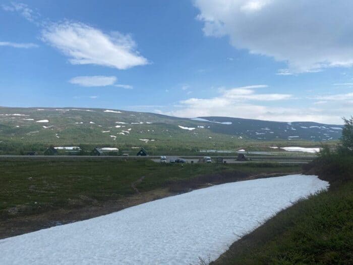 E6 near Semska-Stødi Nature Reserve, Norway