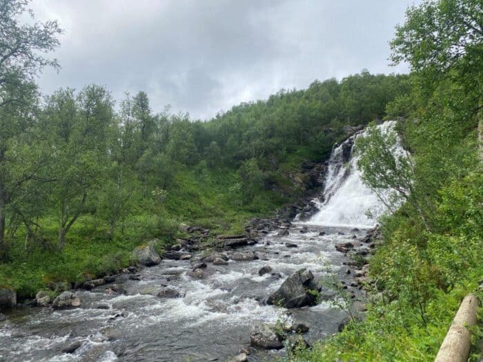 Anderssjöåfallet, Härjedalen, Sweden