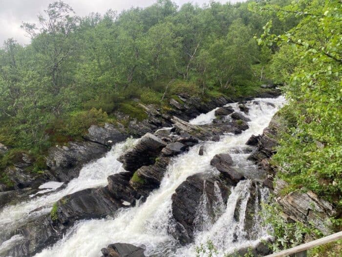Anderssjöåfallet, Härjedalen, Sweden