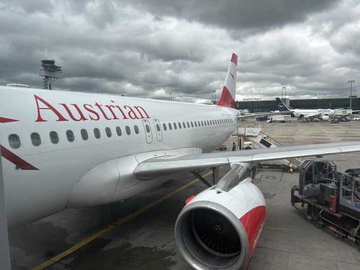 Frankfurt Airport, Germany, Austrian