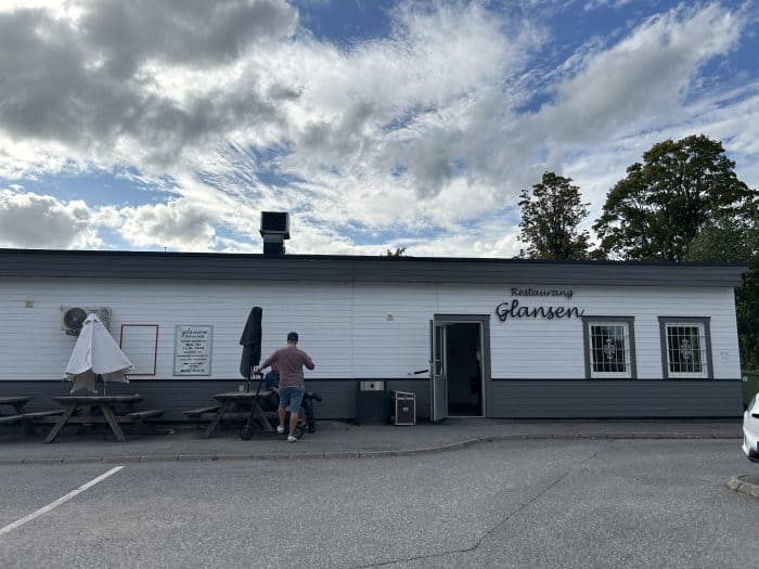 Glanshammar, Närke, Sweden, Restaurang Glansen
