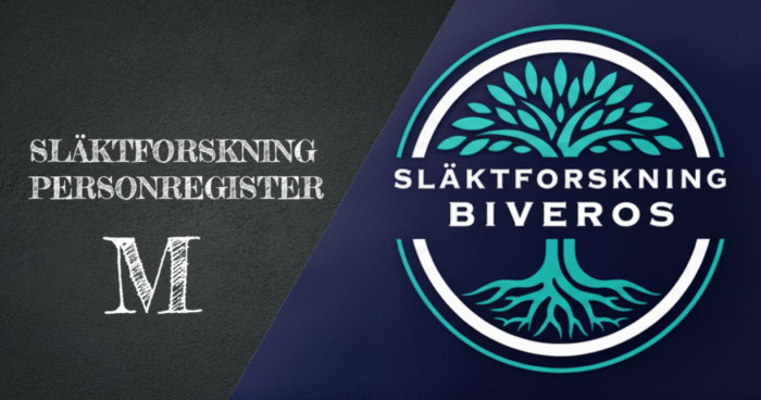 Släktforskning Biveros Personregister
