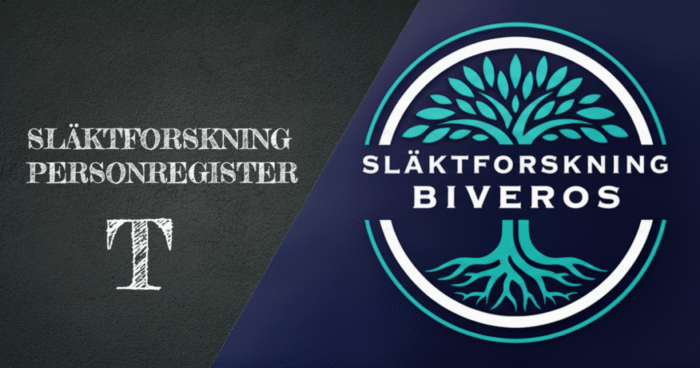 Släktforskning Biveros Personregister