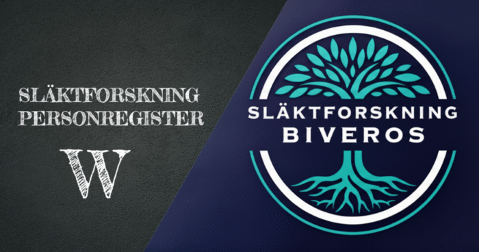 Släktforskning Biveros Personregister