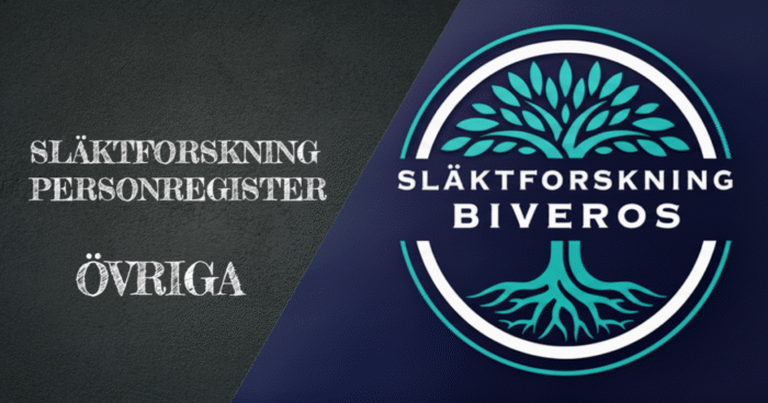 Släktforskning Biveros Personregister