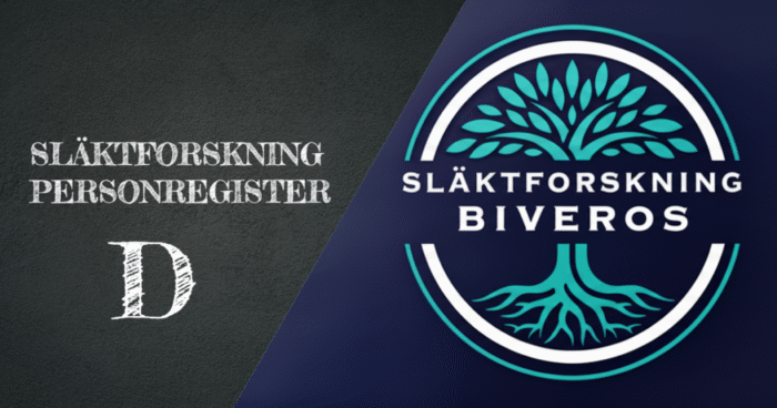 Släktforskning Biveros Personregister