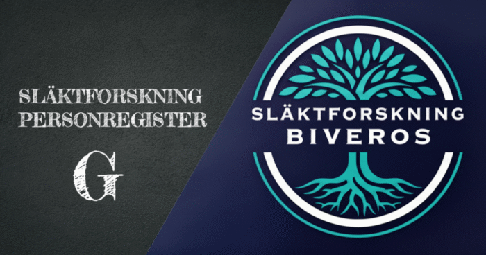Släktforskning Biveros Personregister
