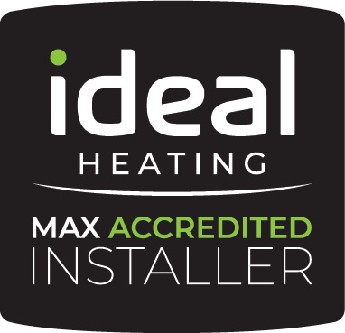 ideal heating max accredited installer logo