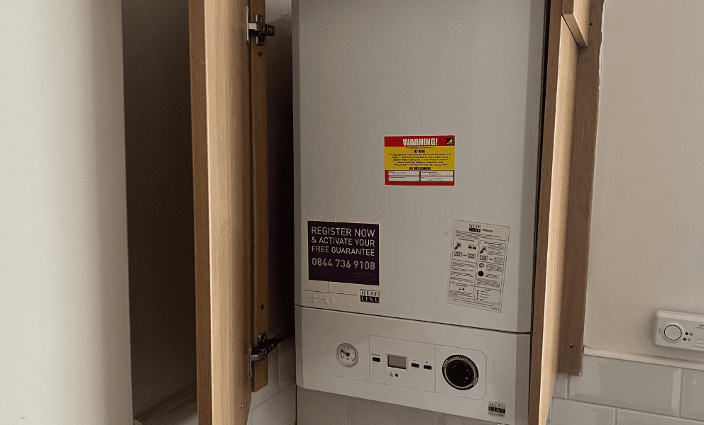 condemmed boiler in blackpool. heatline boiler