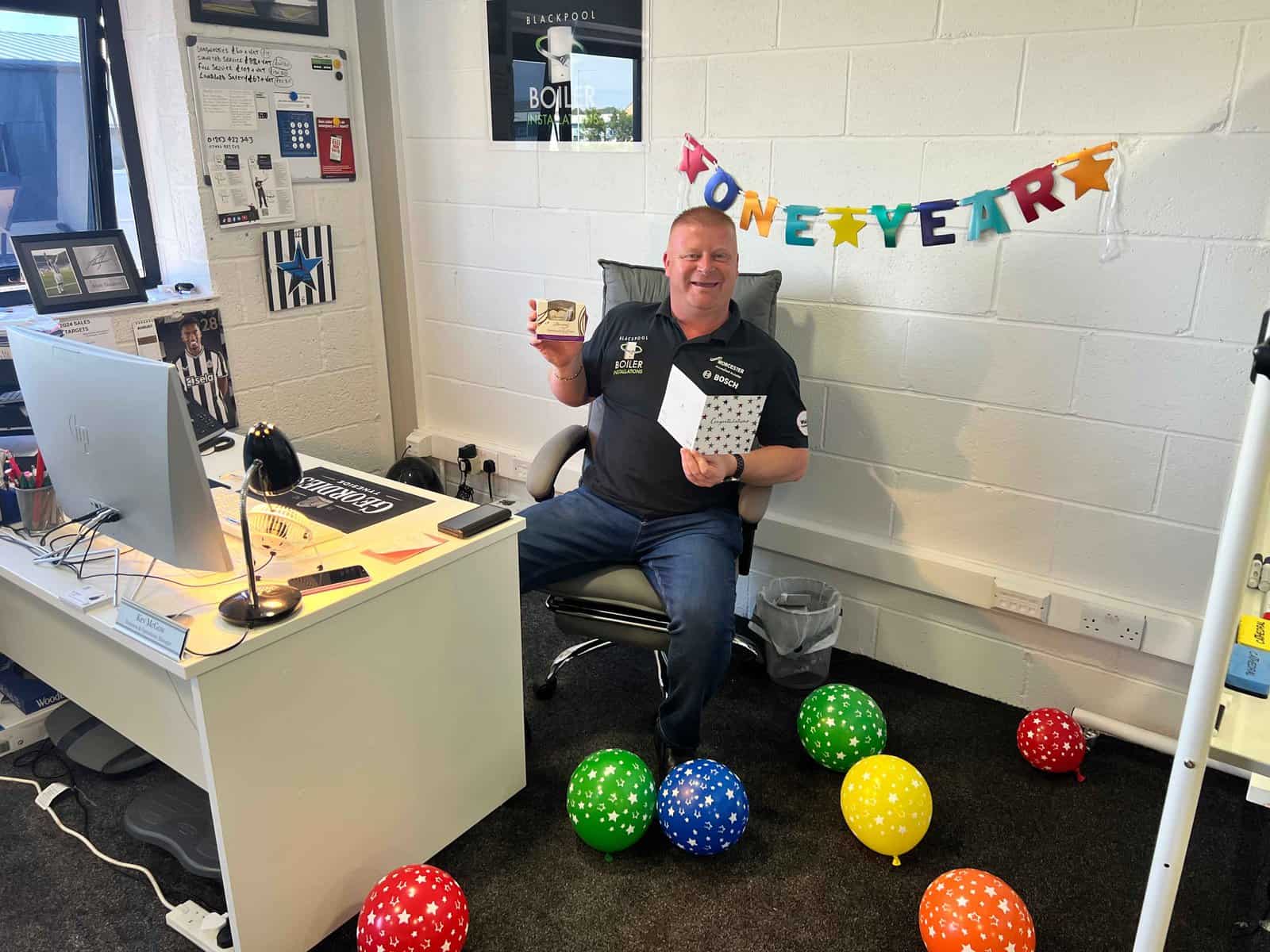 Kev business manager for new boilers