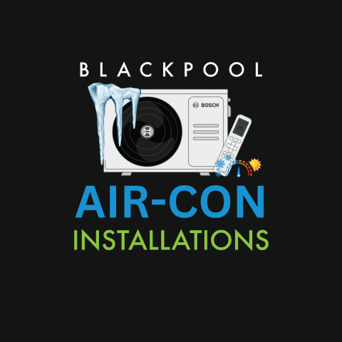 blackpool air con logo