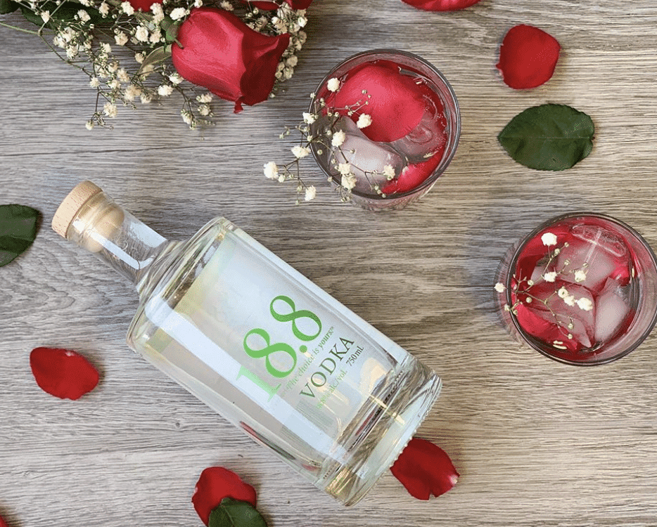 18.8 Vodka à faible taux d'alcool