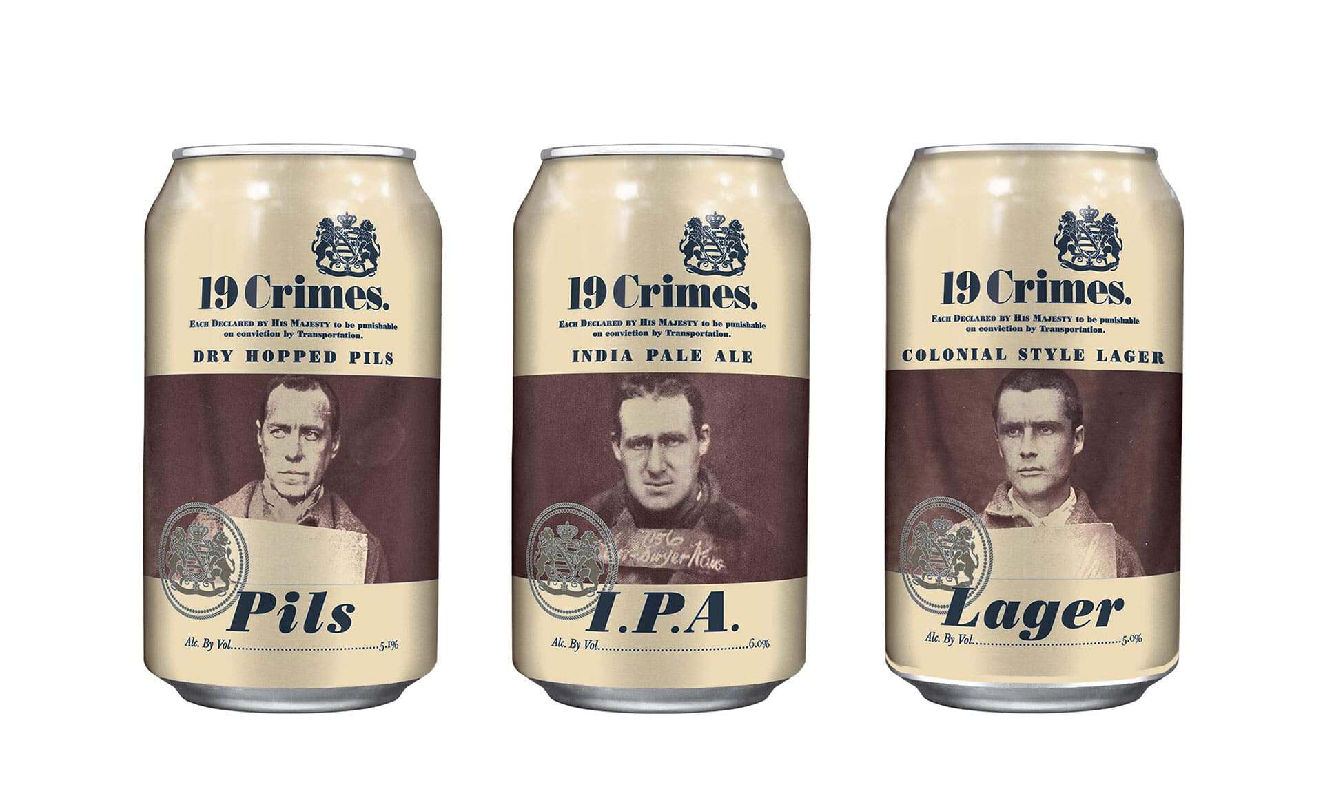 19 Crimes - Bières craft  utilisant la réalité augmentée