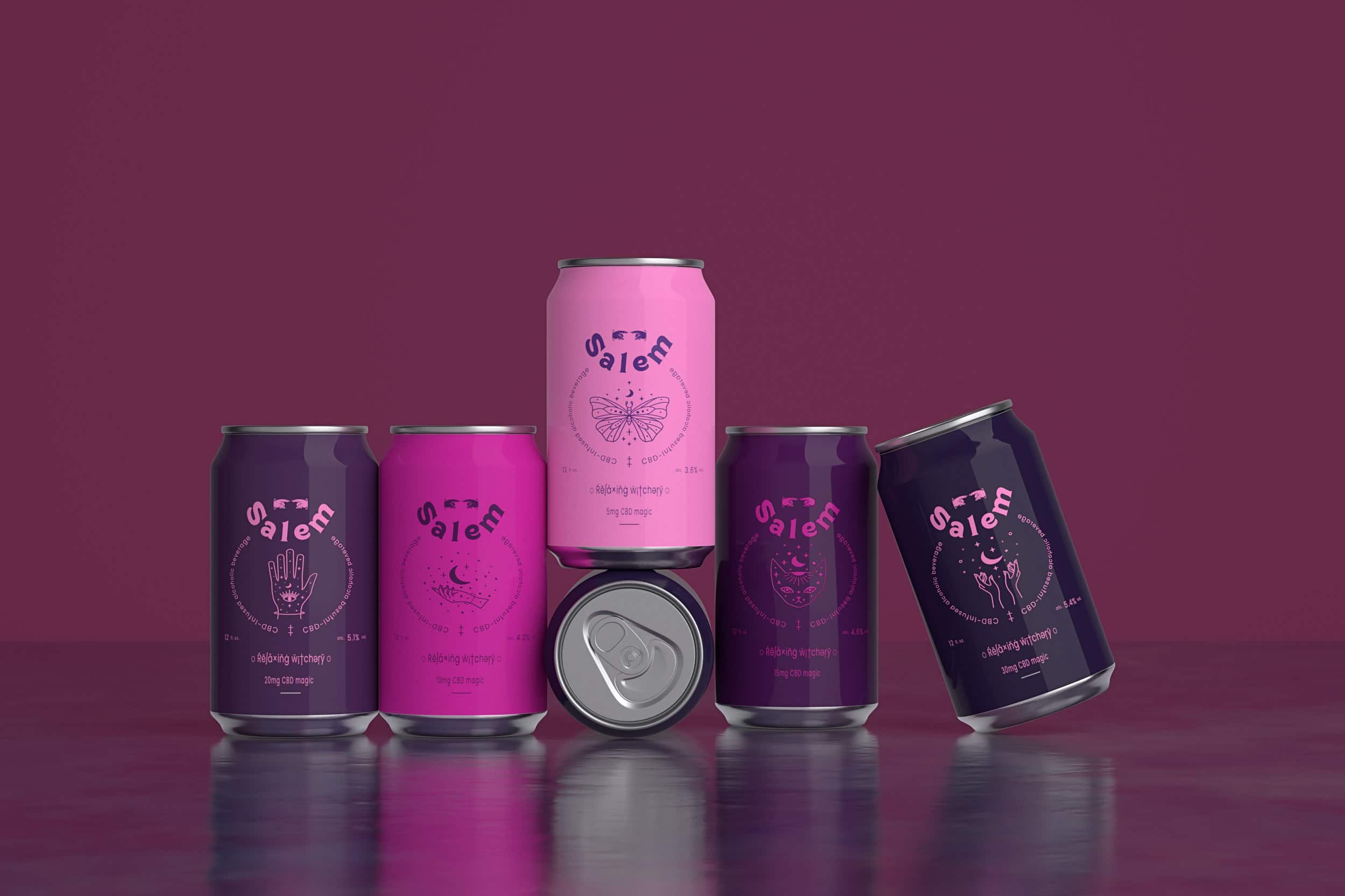 Salem boisson infusée au CBD