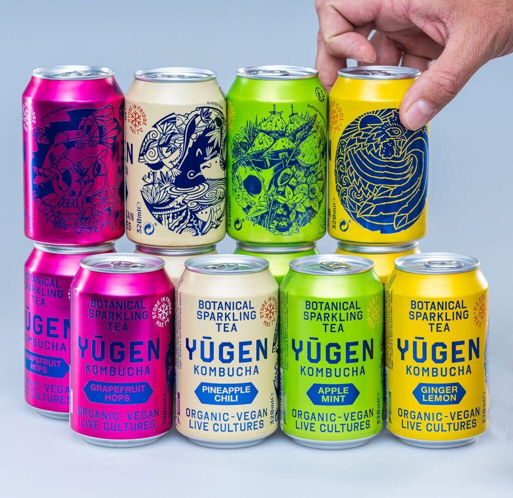 Ugen Kombucha en canettes