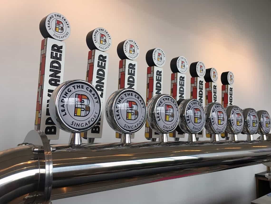 Identité des nouvelles poignées et cavaliers de pompe Brewlander