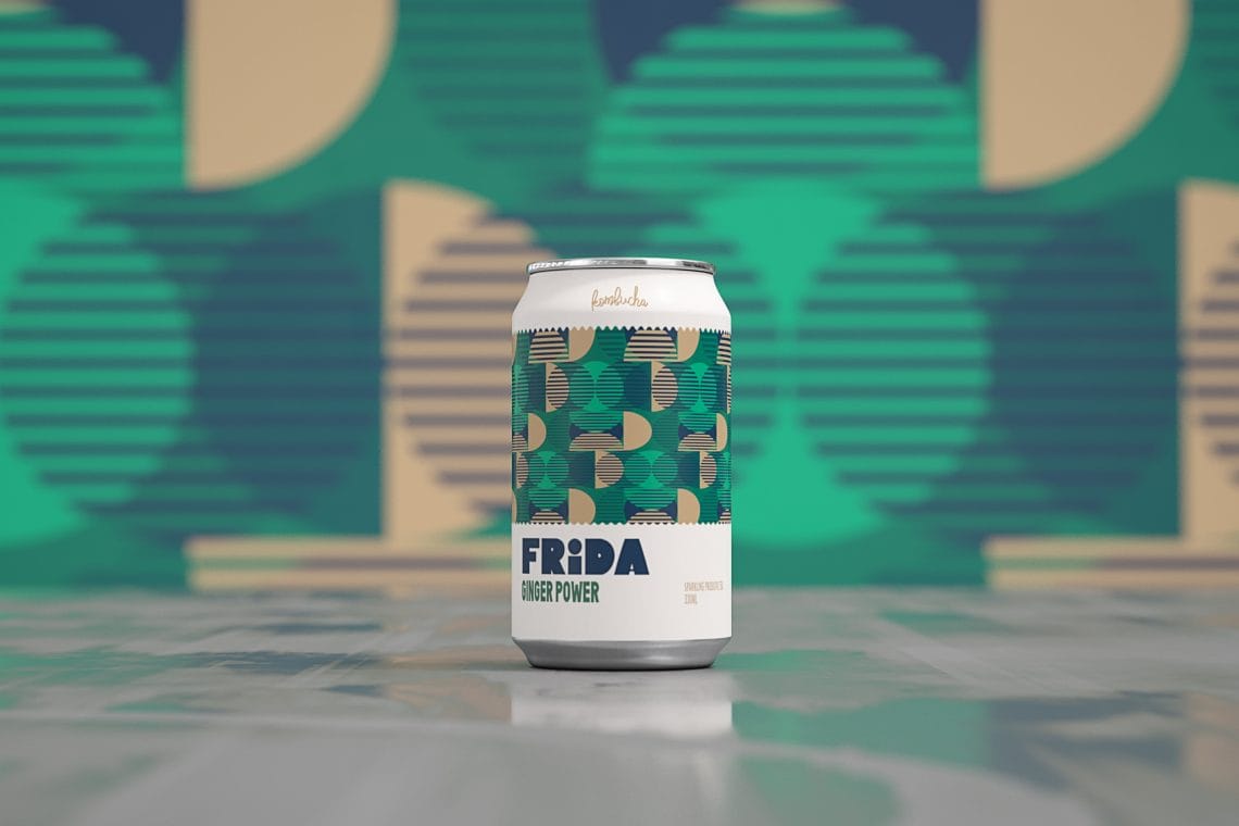 Ginger Power Frida Kombucha