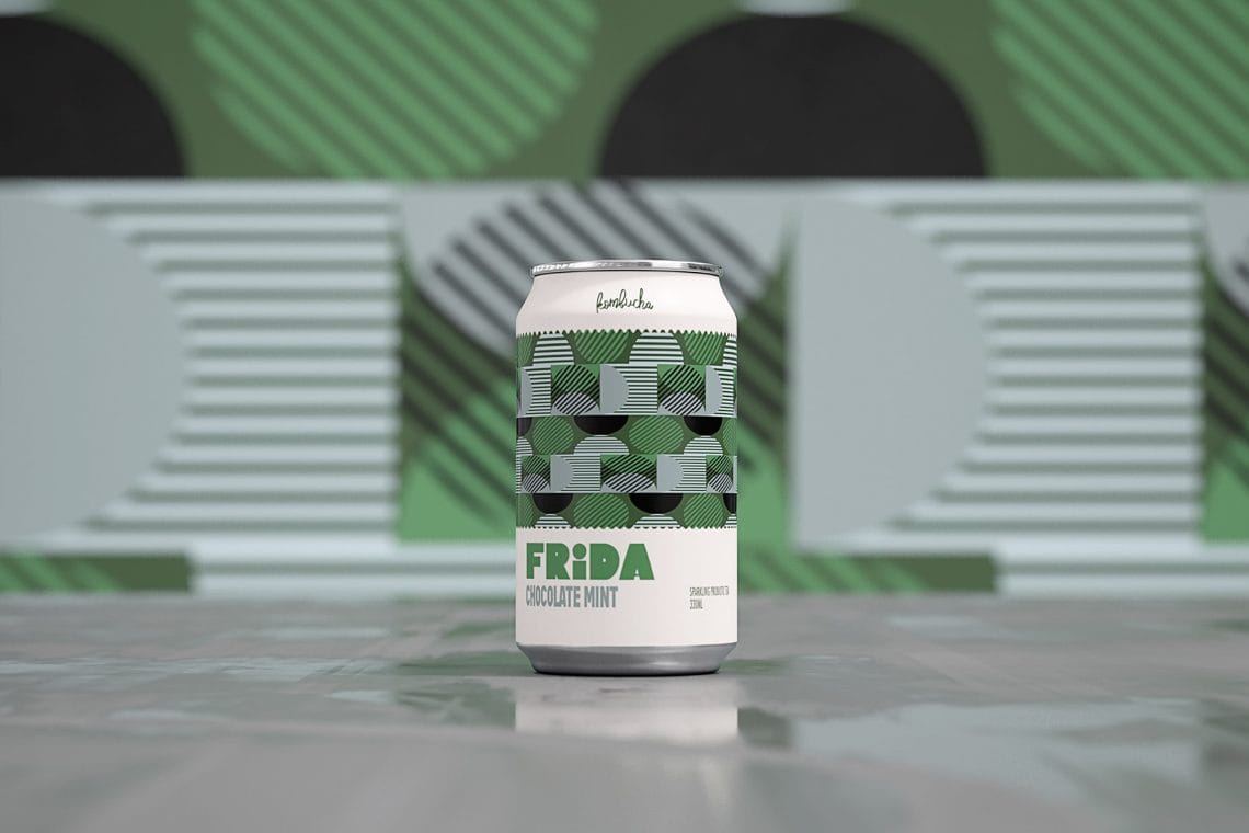 Chocolate Mint Frida Kombucha