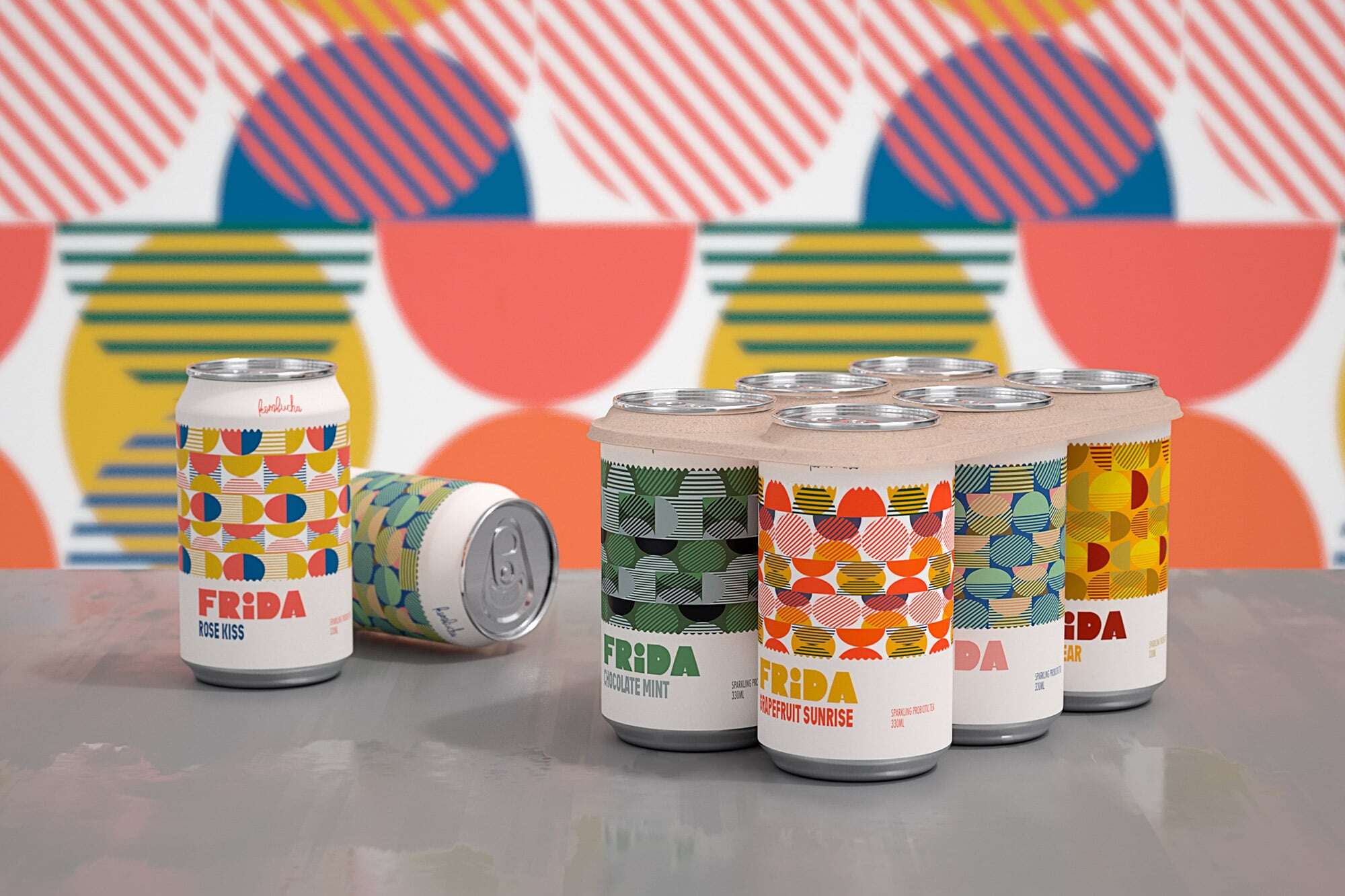 Frida Kombucha range