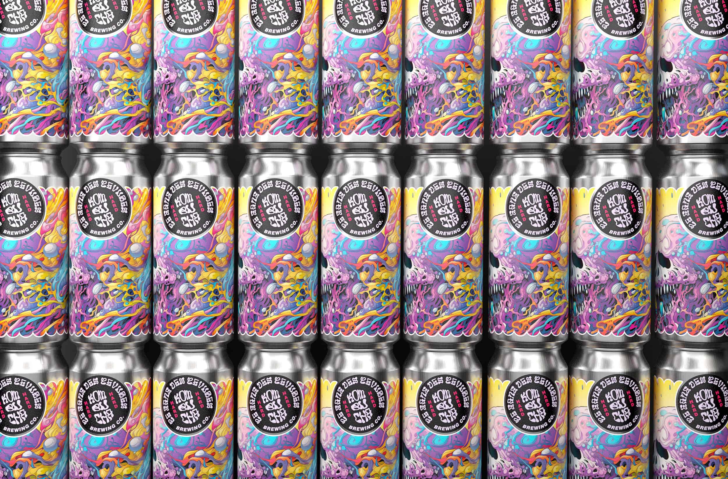 Le Gang des Levures - Hard Kombucha en canettes