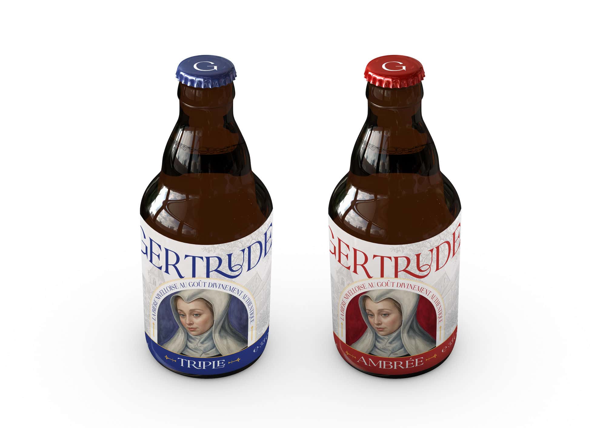 Gamme Gertrude : triple et ambrée