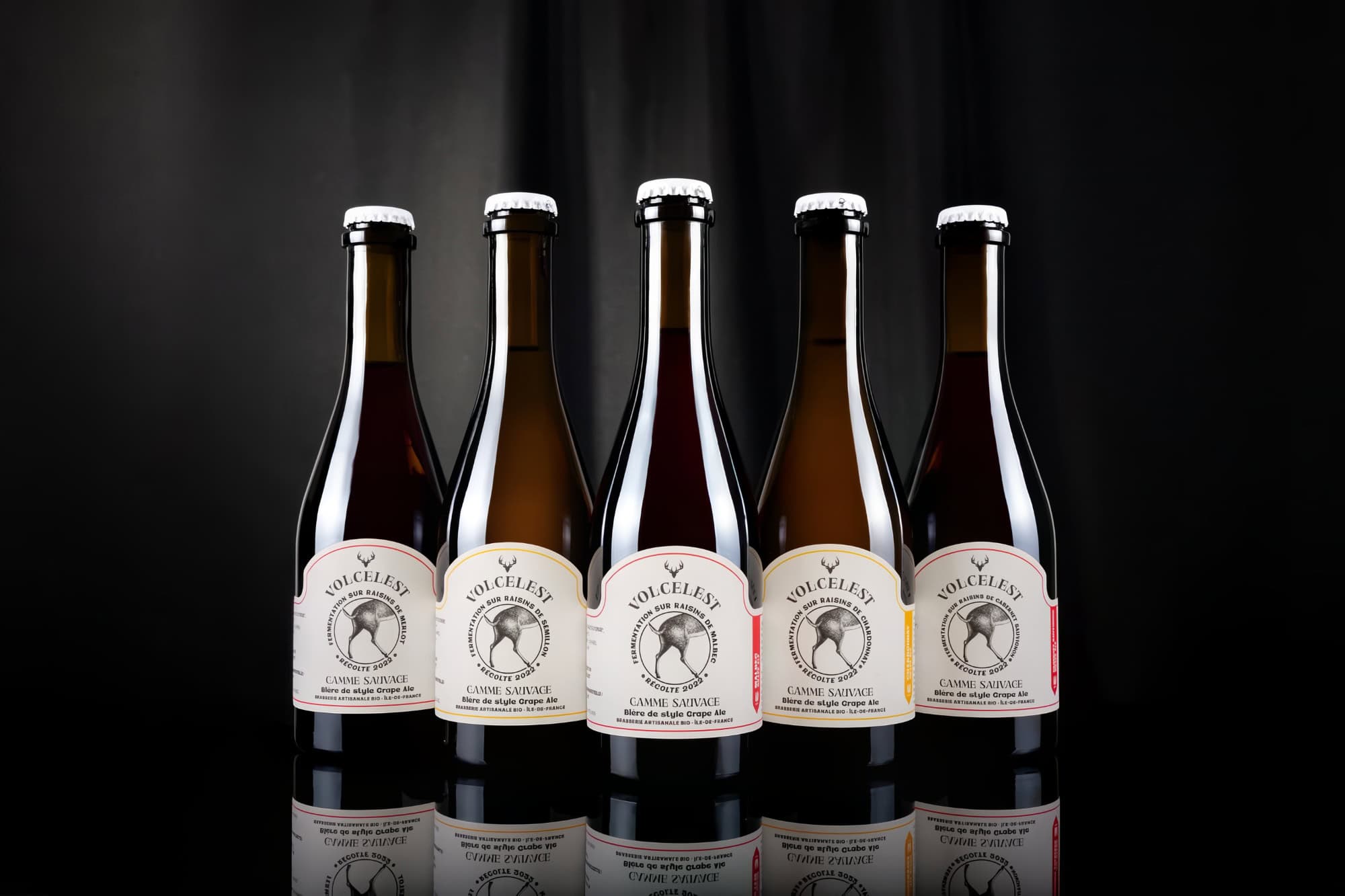Grape Ales - Wild range by Brasserie Volcelest