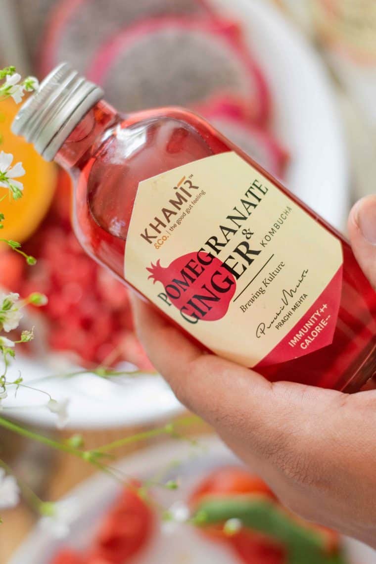 Khamir Pomegranate ginger packaging