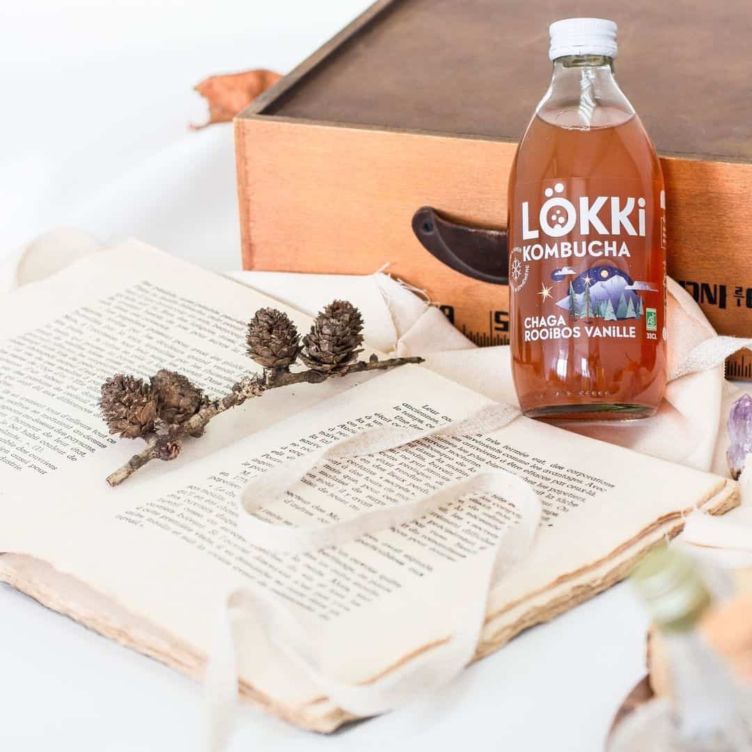 Lokki Kombucha Chaga Rooibos Vanille