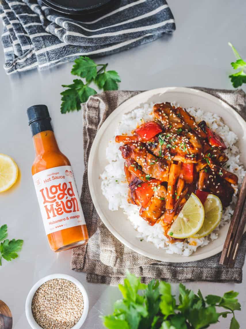 Lloyd & Melón fermented hot sauce
