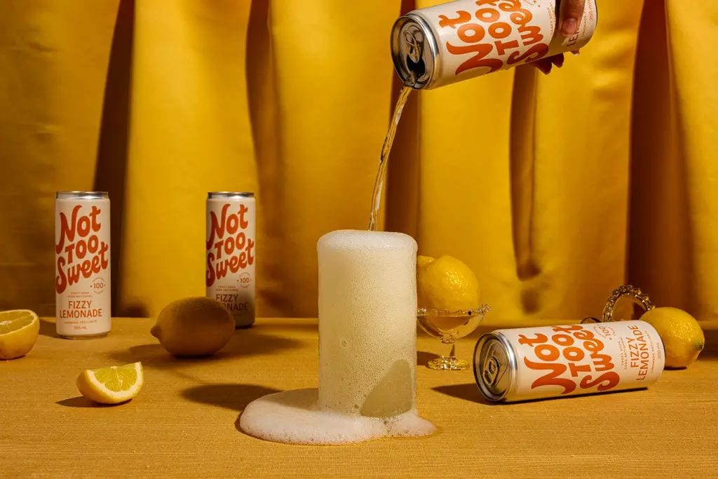 Not Too Sweet craft soda