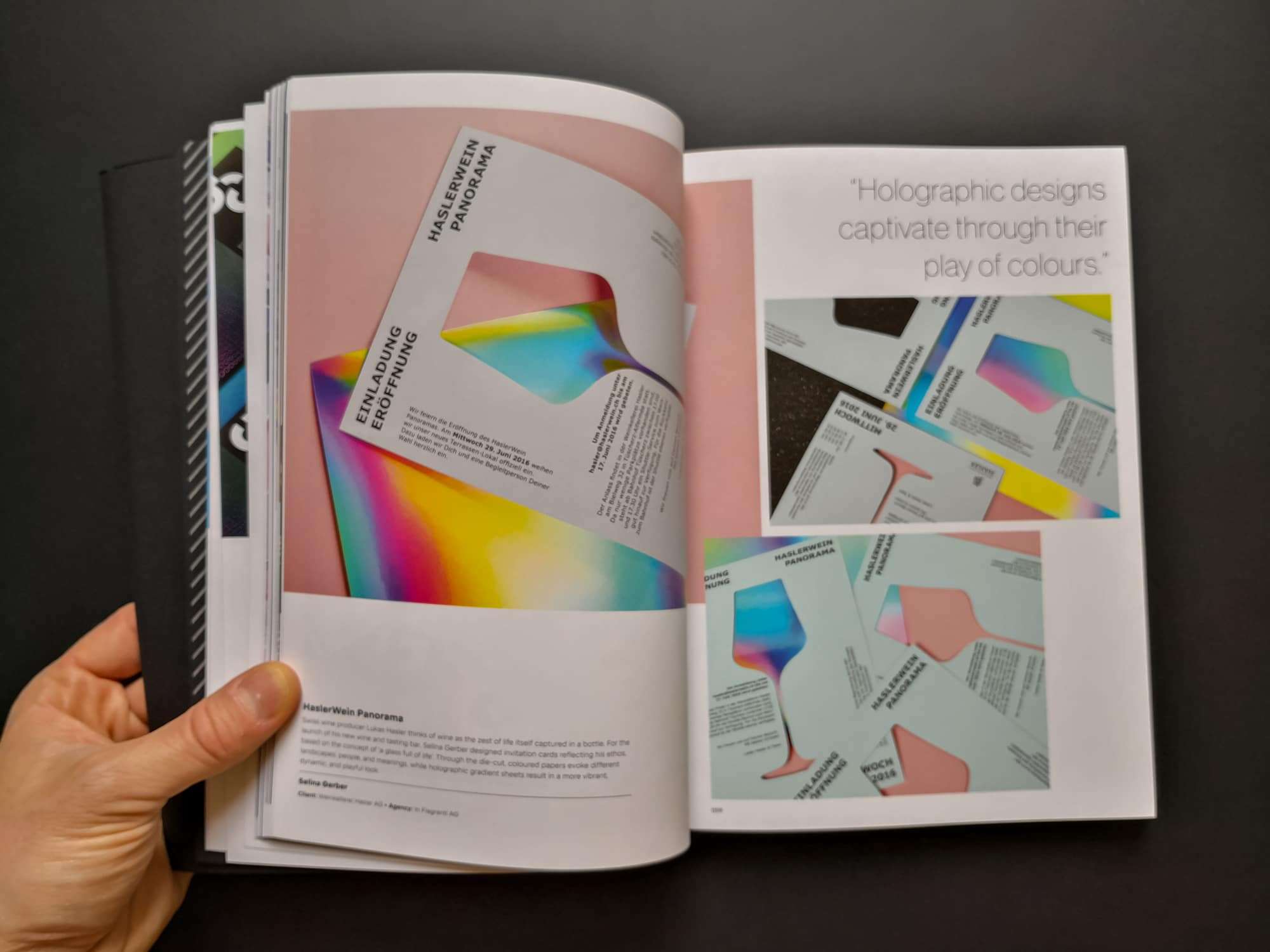 Palette 08 : Iridescent. Haslerwein Panorama