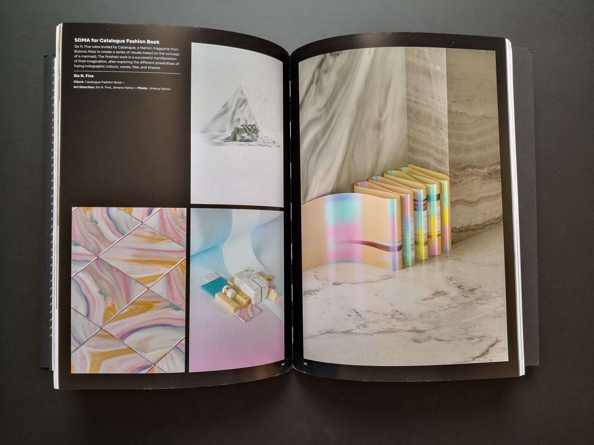 Palette 08 : Iridescent. SOMA for Catalogue Fashion Book